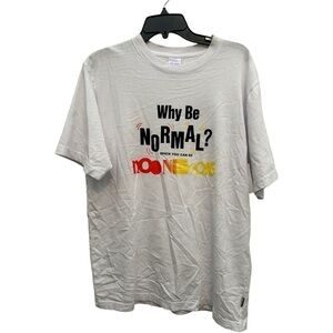 𝅺noon Goons "why be normal" tshirt